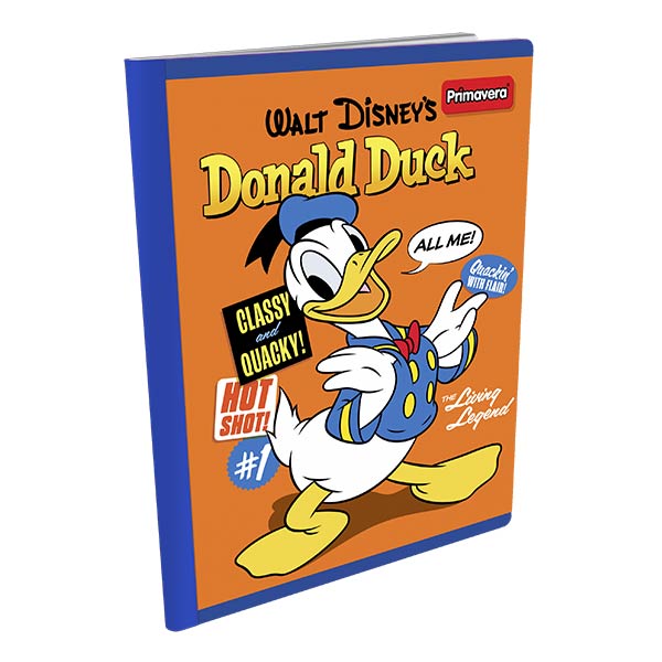 Cuaderno cosido 100 hojas Donald