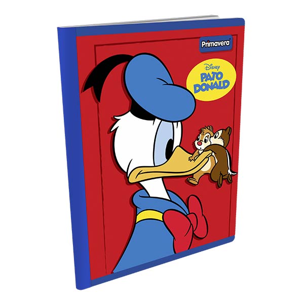 Cuaderno cosido 100 hojas Donald