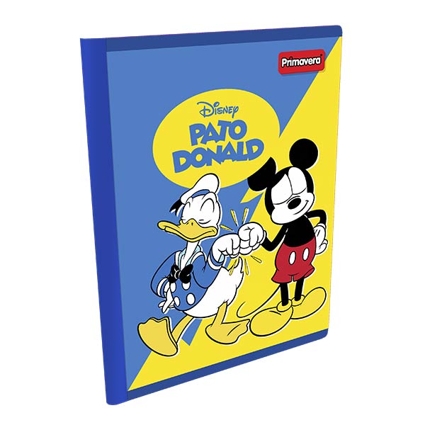 Cuaderno cosido 100 hojas Donald