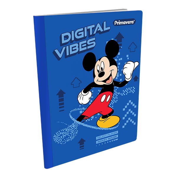 Cuaderno cosido 100 hojas digipixel niño