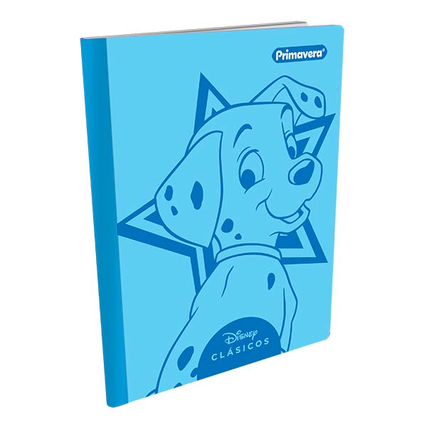 Cuaderno cosido 100 hojas unicolor niño