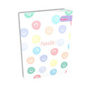Cuaderno cosido 100 hojas pasta dura flower power