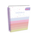 Cuaderno argollado 100 hojas flower power