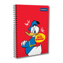 Cuaderno argollado 100 hojas Donald