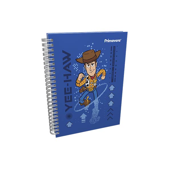 Cuaderno argollado 100 hojas digipixel niño