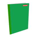 Cuaderno cosido 100 hojas unicolor verde