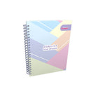 Cuaderno argollado 5 materias flower power