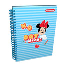 Cuaderno argollado 5 materias Minnie