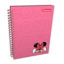 Cuaderno argollado 5 materias Minnie