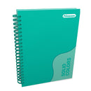 Cuaderno argollado 5 materias solid color mujer