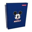 Cuaderno argollado 5 materias Mickey
