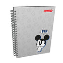 Cuaderno argollado 5 materias Mickey