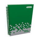 Cuaderno argollado 5 materias solid color hombre