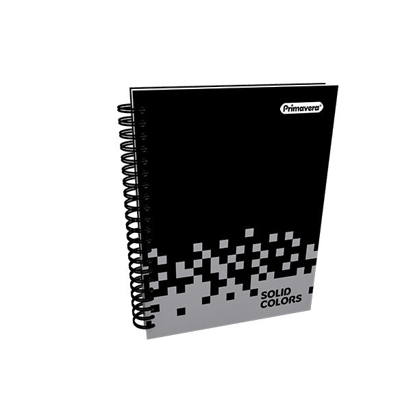 Cuaderno argollado 5 materias solid color hombre
