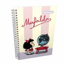 Cuaderno tipo libreta de apuntes A6 mujer
