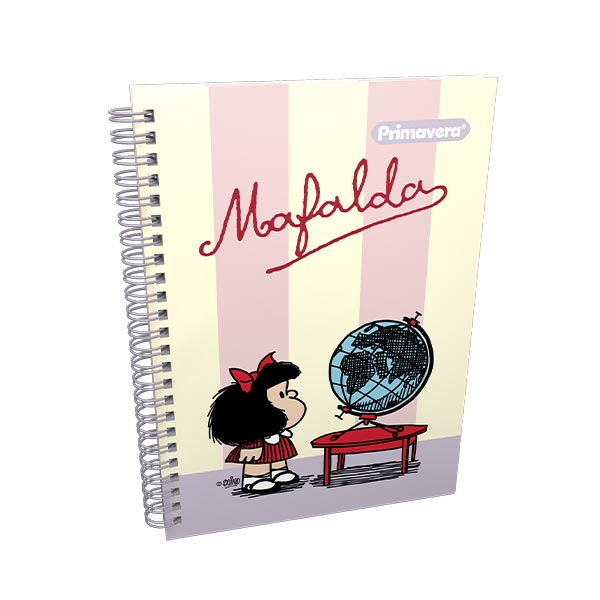Cuaderno tipo libreta de apuntes A6 mujer