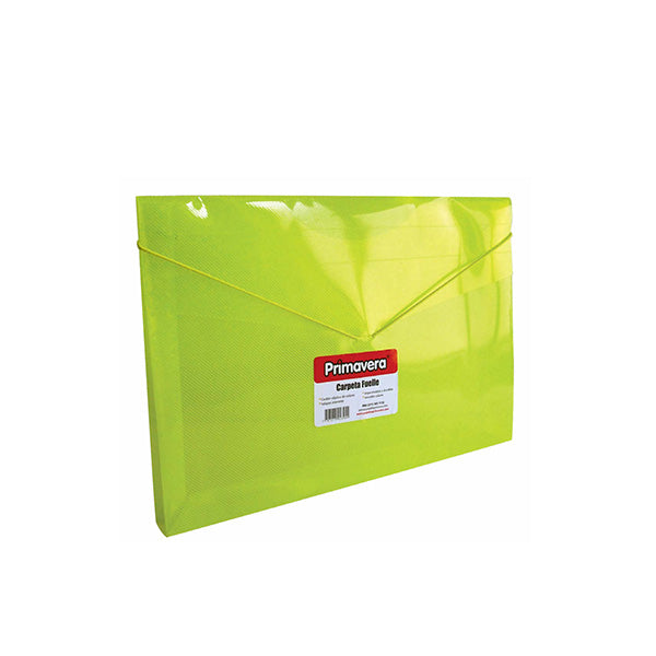 Carpeta plastica carta fuelle amarillo