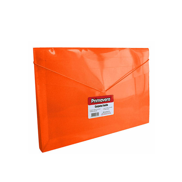 Carpeta plastica carta fuelle naranja