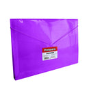 Carpeta plastica carta fuelle morado