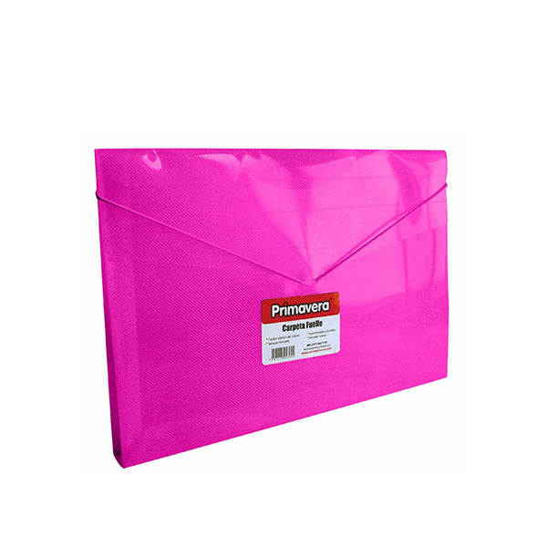 Carpeta plastica carta fuelle fucsia