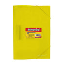 Carpeta plastica carta liga amarillo