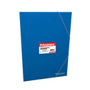 Carpeta plastica carta liga azul