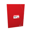 Carpeta plastica carta liga rojo