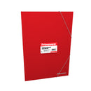 Carpeta plastica carta liga rojo