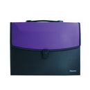 Maletín plástico morado