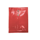Sobre plástico carta vertical hilo rojo