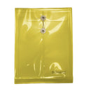 Sobre plástico carta vertical hilo amarillo