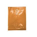 Sobre plástico carta vertical hilo naranja