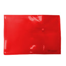 Sobre plástico carta horizontal botón rojo
