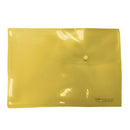 Sobre plástico carta horizontal botón amarillo