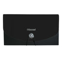 Sobre plástico 13 bolsillos cheque negro