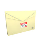 Carpeta plastica carta fuelle pastel amarillo