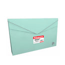 Carpeta plastica carta fuelle pastel verde
