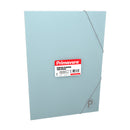Carpeta plastica carta liga pastel azul