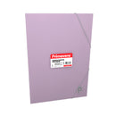 Carpeta plastica carta liga pastel lila