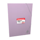 Carpeta plastica carta liga pastel lila