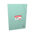Carpeta plastica carta liga pastel verde