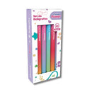 Lapicero Flower Power degrade 12 unidades Primavera