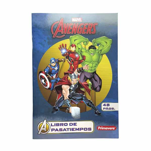 Libro actividades Marvel