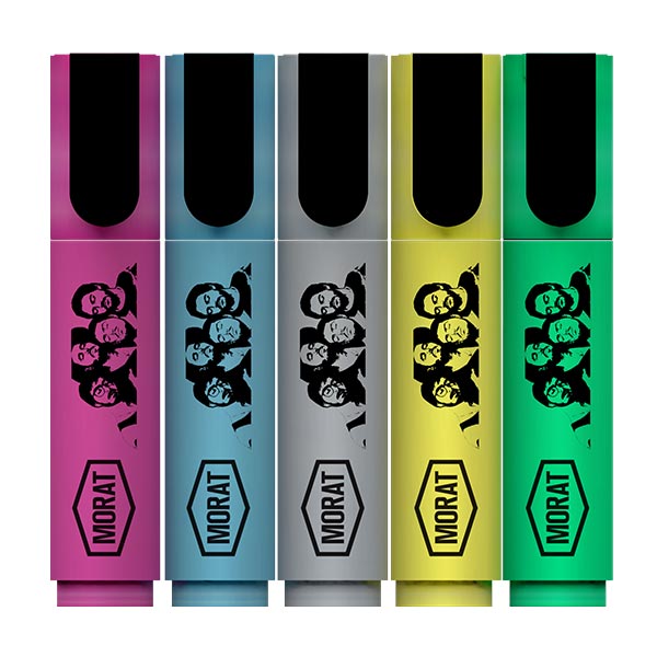 Resaltador escarchado metalizado Morat