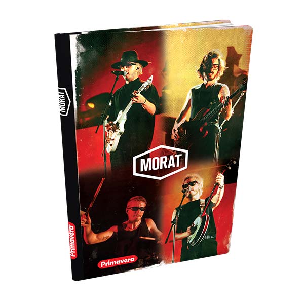 Cuaderno cosido 100 hojas pasta dura Morat