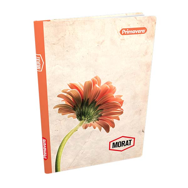 Cuaderno cosido 100 hojas pasta dura Morat