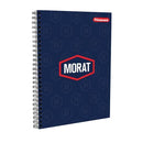 Cuaderno argollado 100 hojas Morat