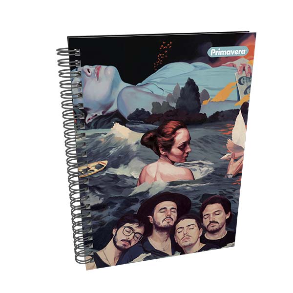 Cuaderno argollado 100 hojas Morat