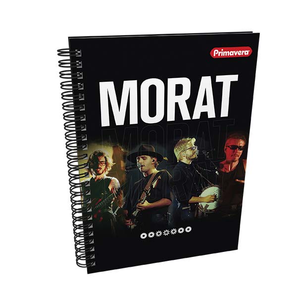 Cuaderno argollado 100 hojas Morat