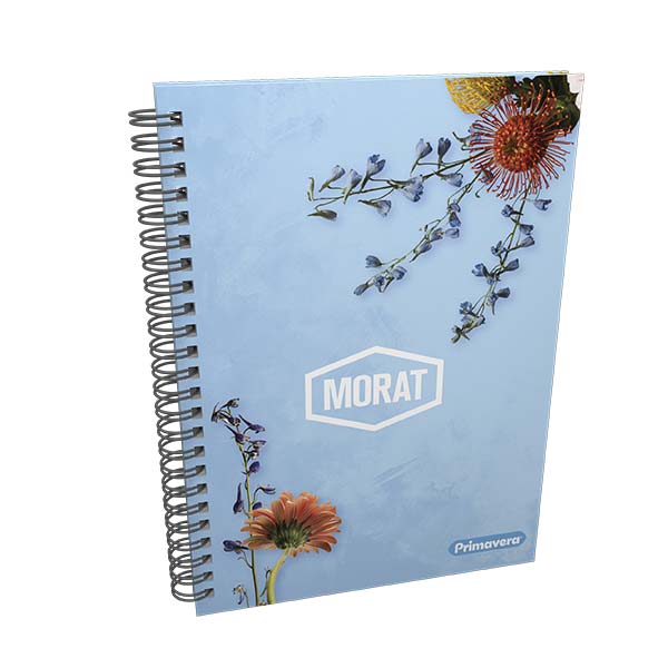 Cuaderno argollado 100 hojas Morat